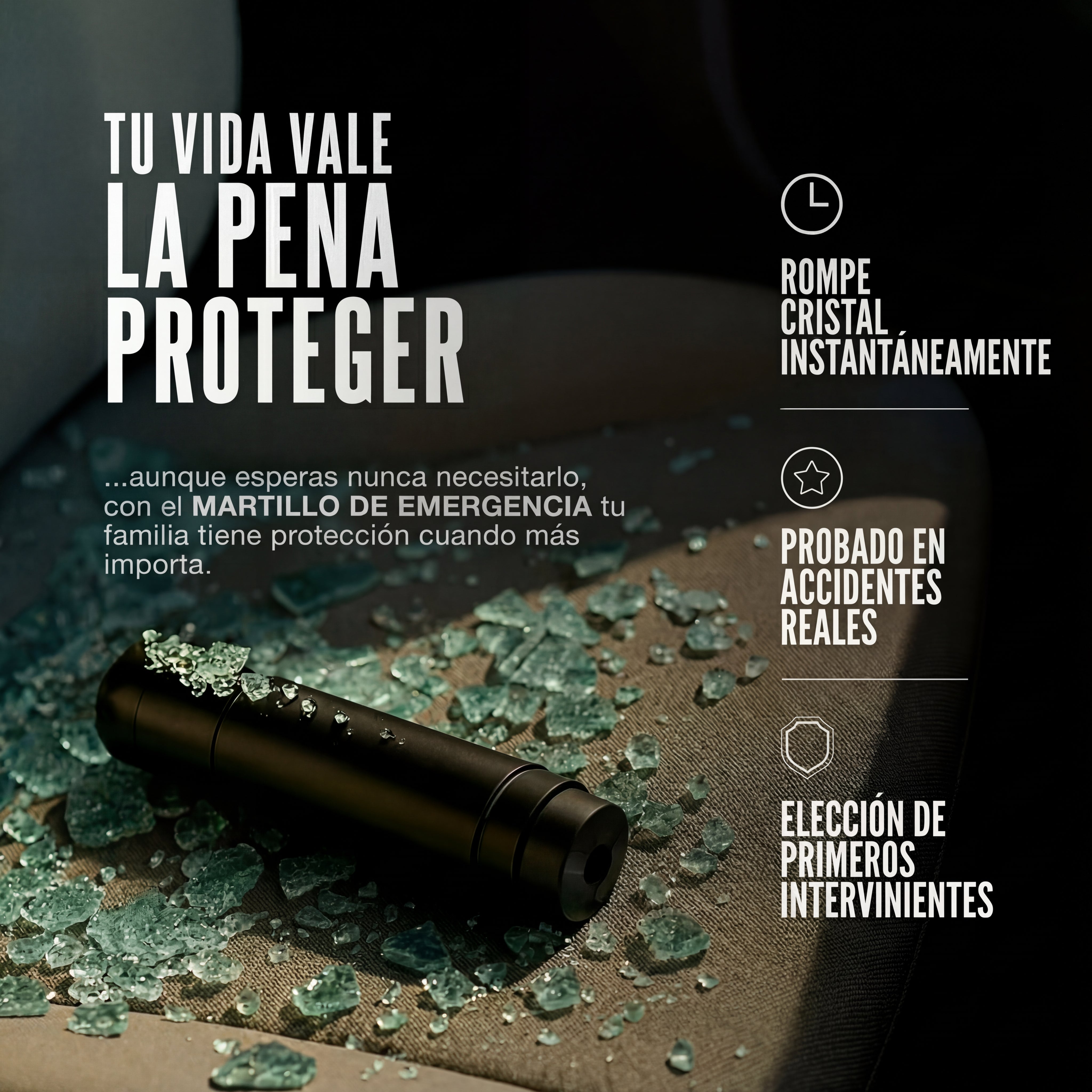 Martillo de Emergencia Trackly™