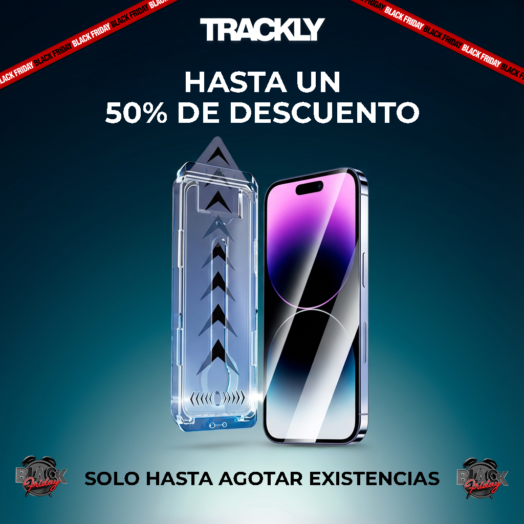 TrackShield - Protector de Pantalla Premium