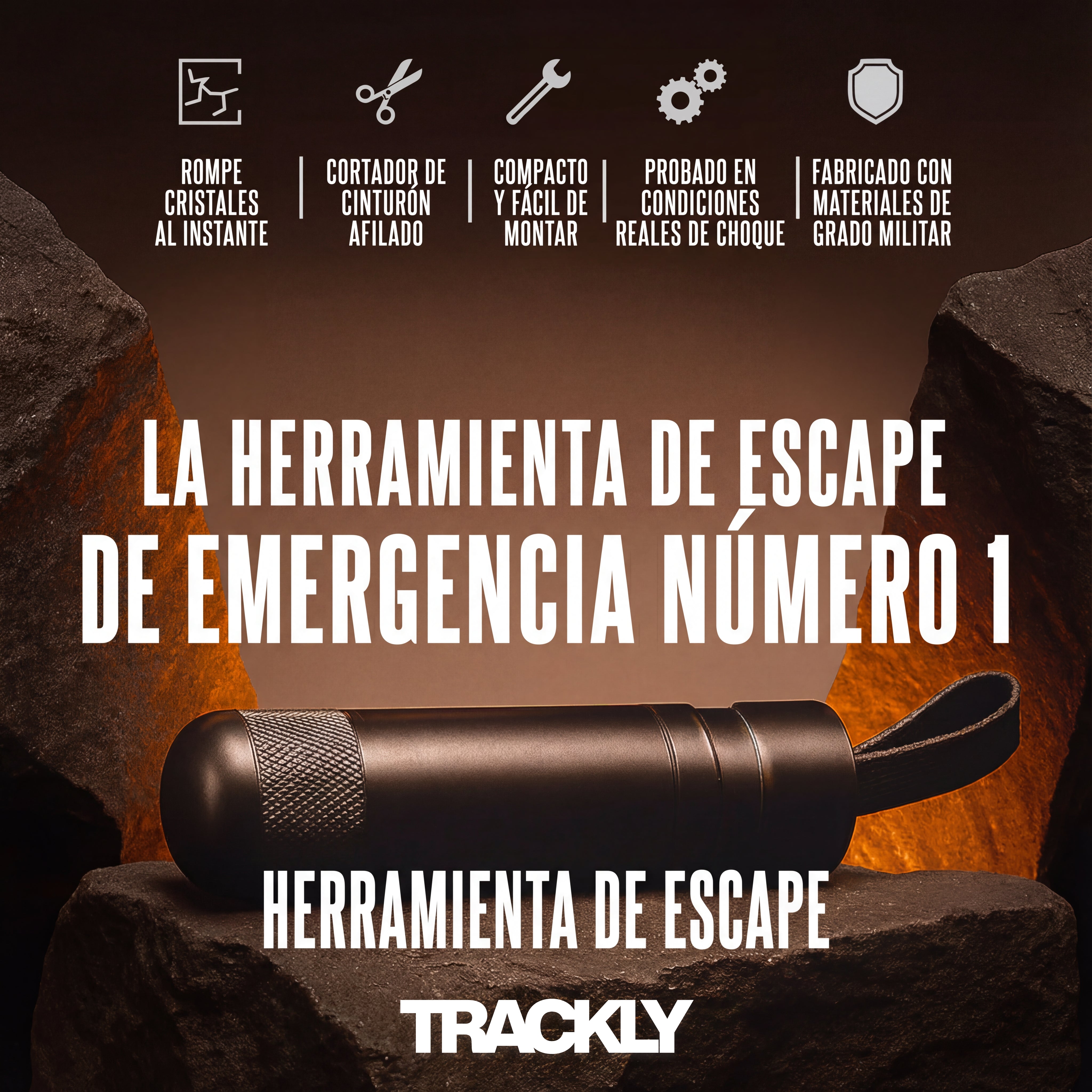 Martillo de Emergencia Trackly™