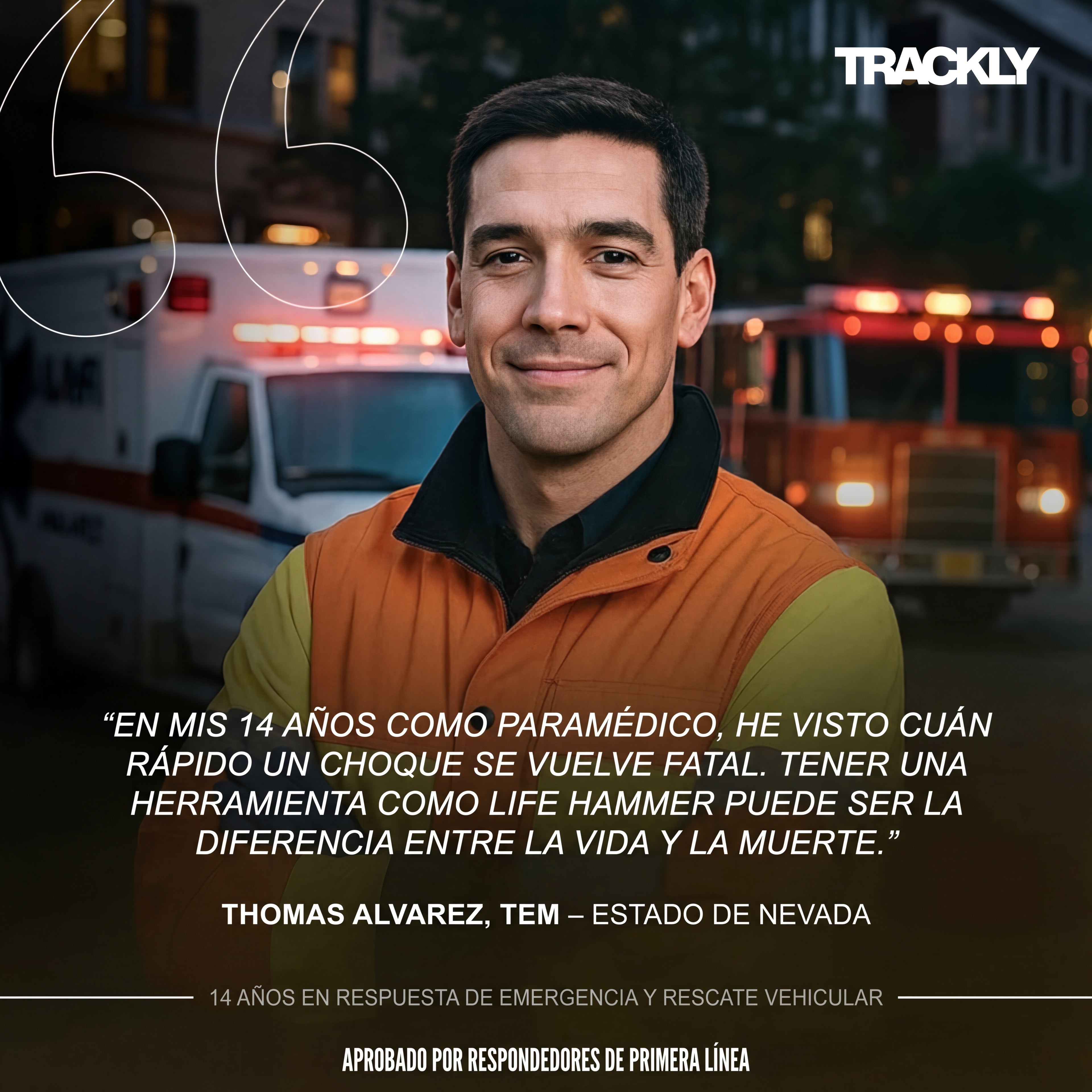 Martillo de Emergencia Trackly™