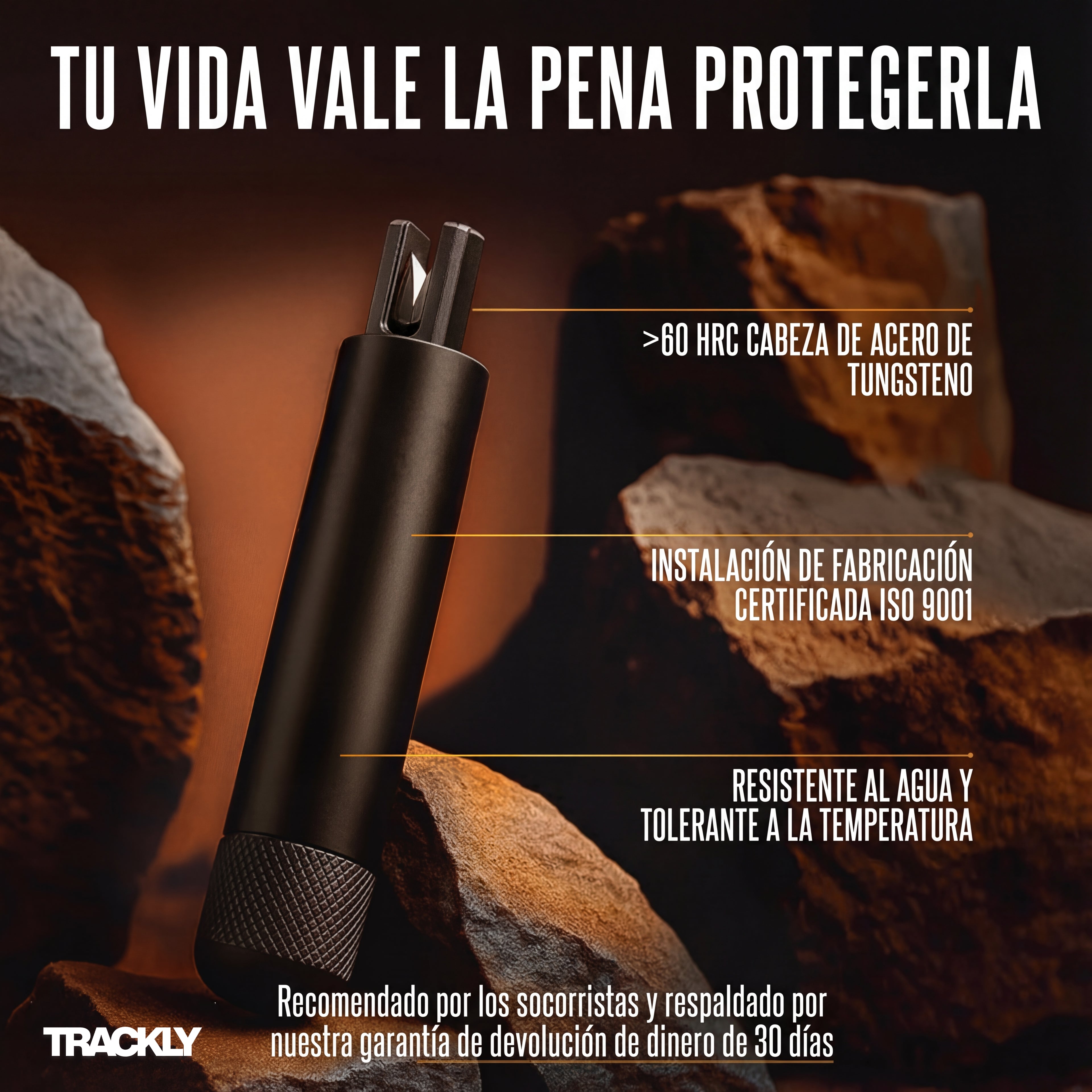 Martillo de Emergencia Trackly™