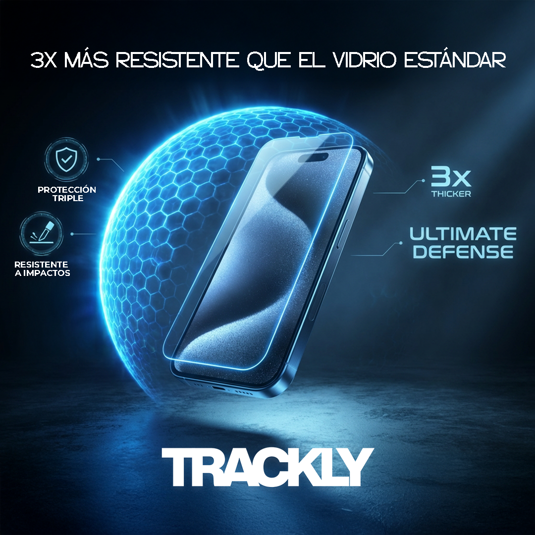 TrackShield - Protector de Pantalla Premium