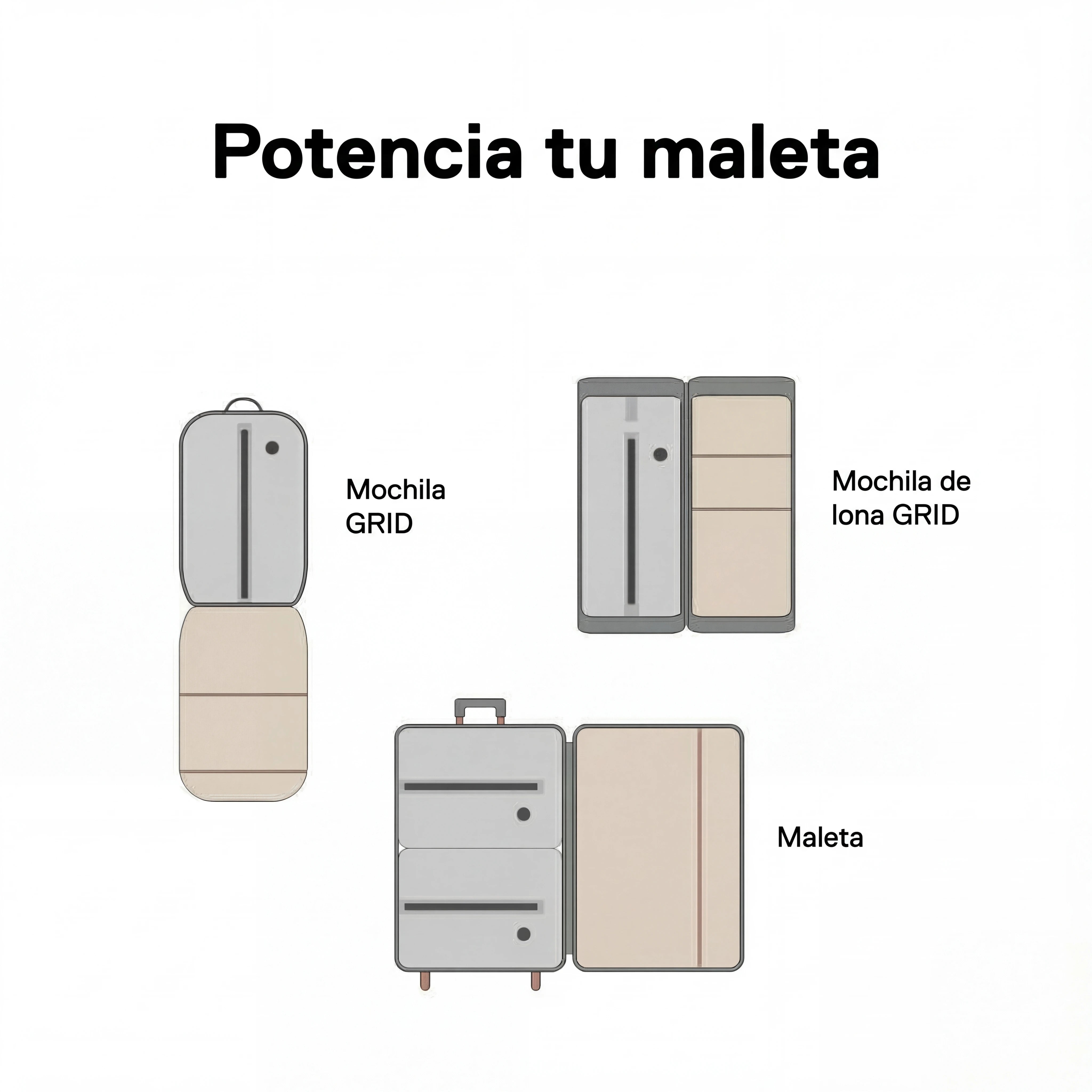 ViajaLigero™ Kit de Compresión