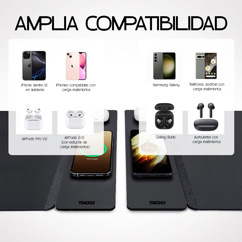 Trackly - Alfombrilla de Carga Pro