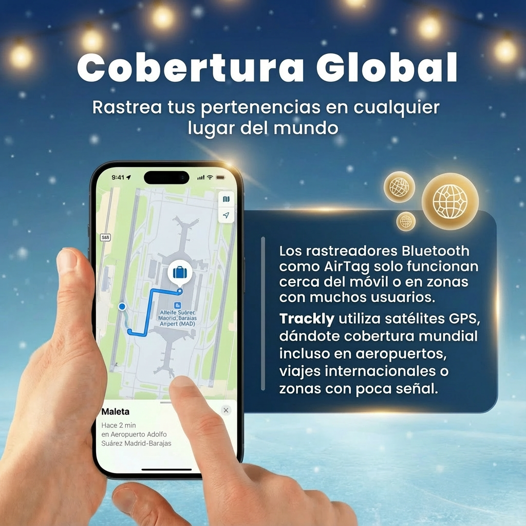 Trackly™ – El localizador definitivo para todo lo que no puedes perder.