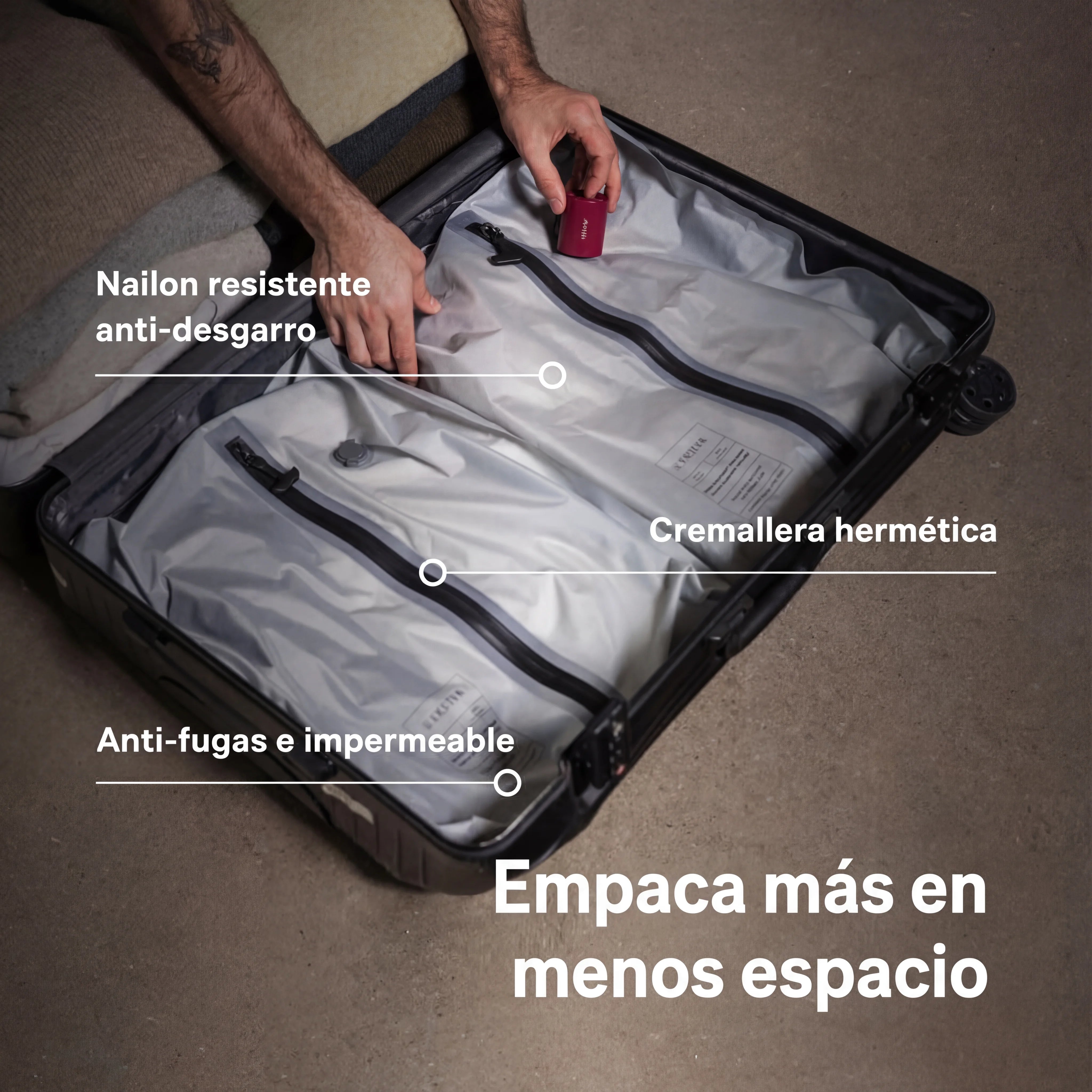 ViajaLigero™ Kit de Compresión