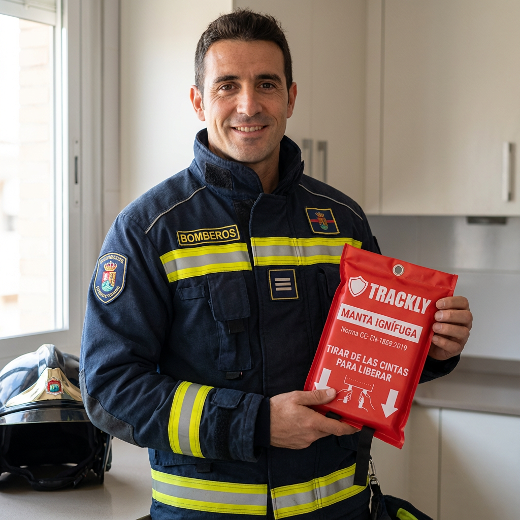 Manta Ignífuga Emergencia Trackly™